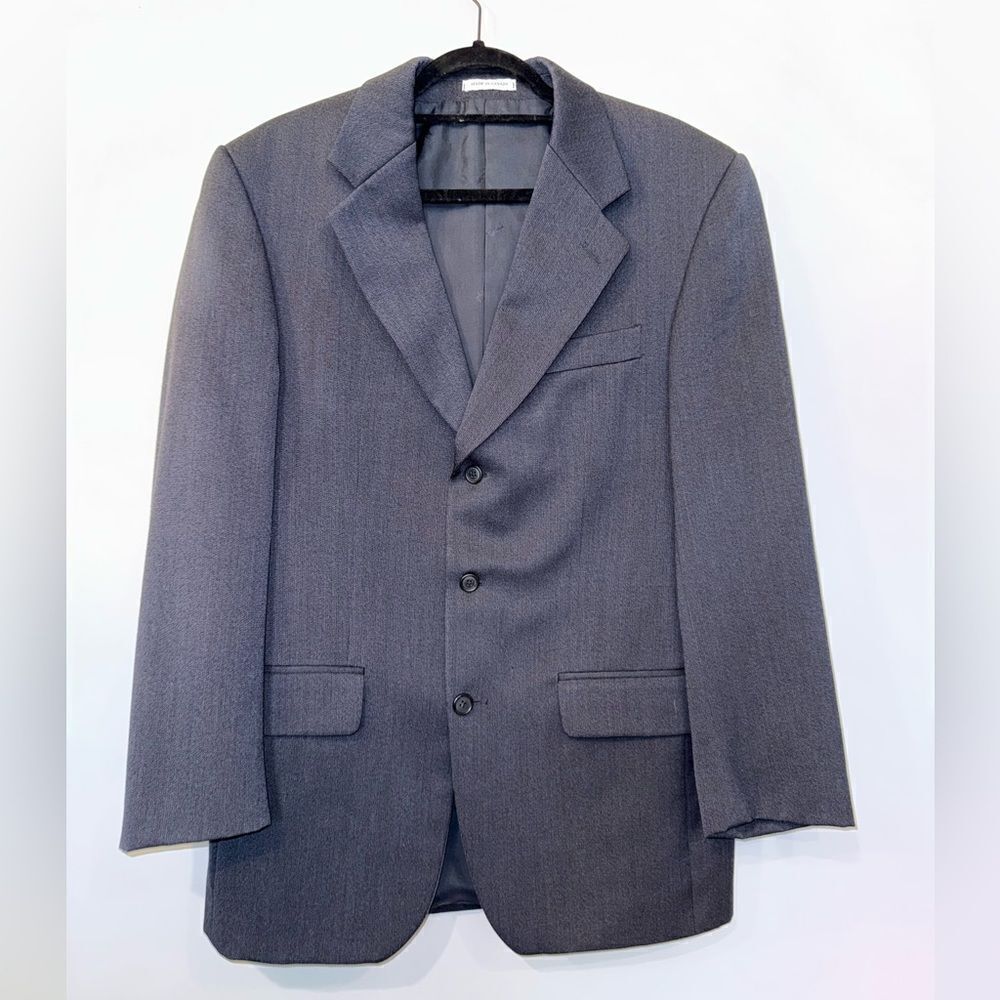 Yves Saint Laurent Vintage Men's Blue Blazer Size 40R
